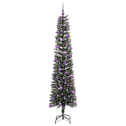 Albero di Natale artificiale con 300 LED Verde 240 cm