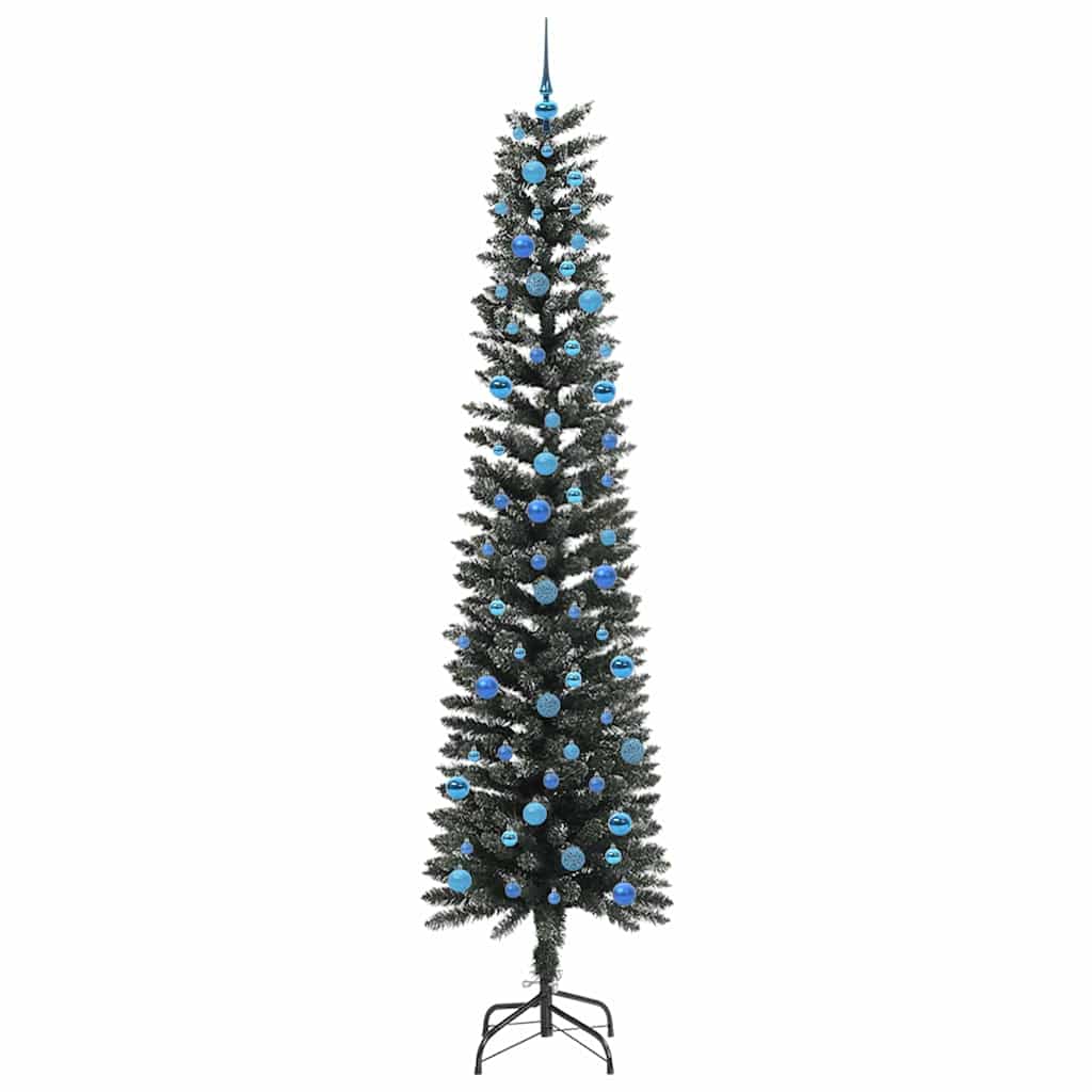 Albero di Natale artificiale con 300 LED Verde 240 cm