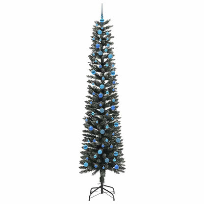 Albero di Natale artificiale con 300 LED Verde 240 cm