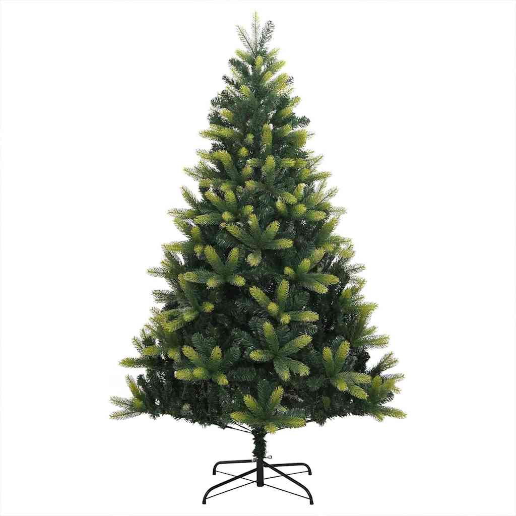 Albero di Natale Artificiale a Cerniera con 300 LED Verde | homemem39