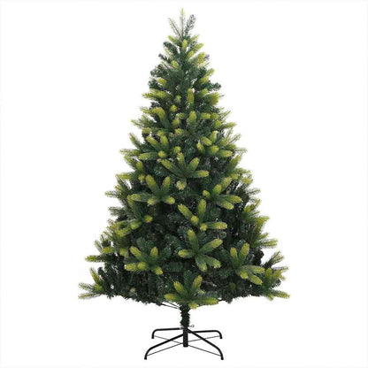 Albero di Natale Artificiale a Cerniera con 300 LED Verde | homemem39