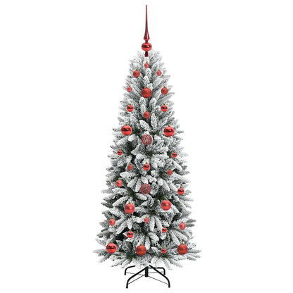 Albero di Natale artificiale con 150 LED Bianco 120 cm