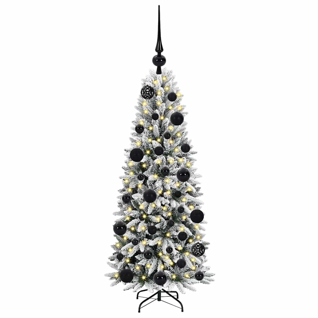 Albero di Natale artificiale con 150 LED Bianco 120 cm