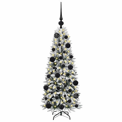 Albero di Natale artificiale con 150 LED Bianco 120 cm