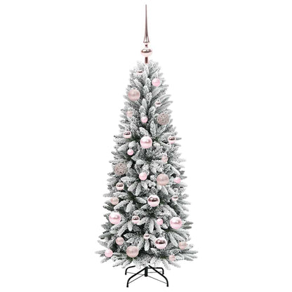 Albero di Natale artificiale con 150 LED Bianco 120 cm