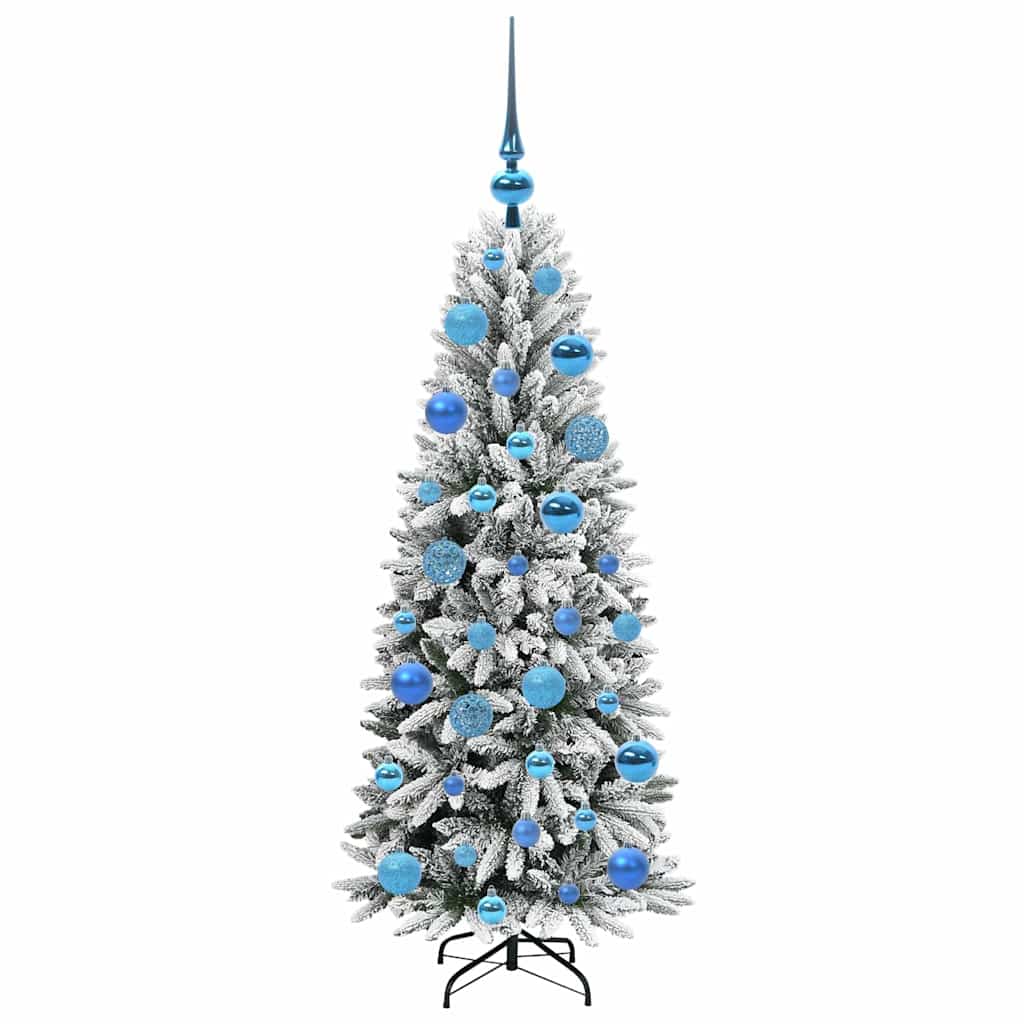 Albero di Natale artificiale con 150 LED Bianco 120 cm