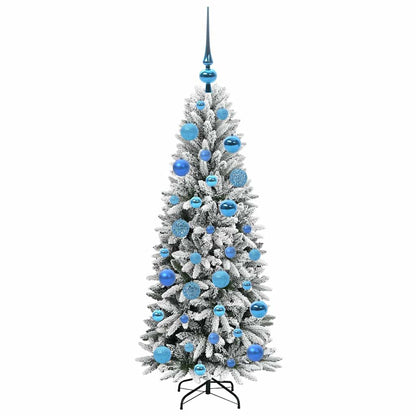 Albero di Natale artificiale con 150 LED Bianco 120 cm