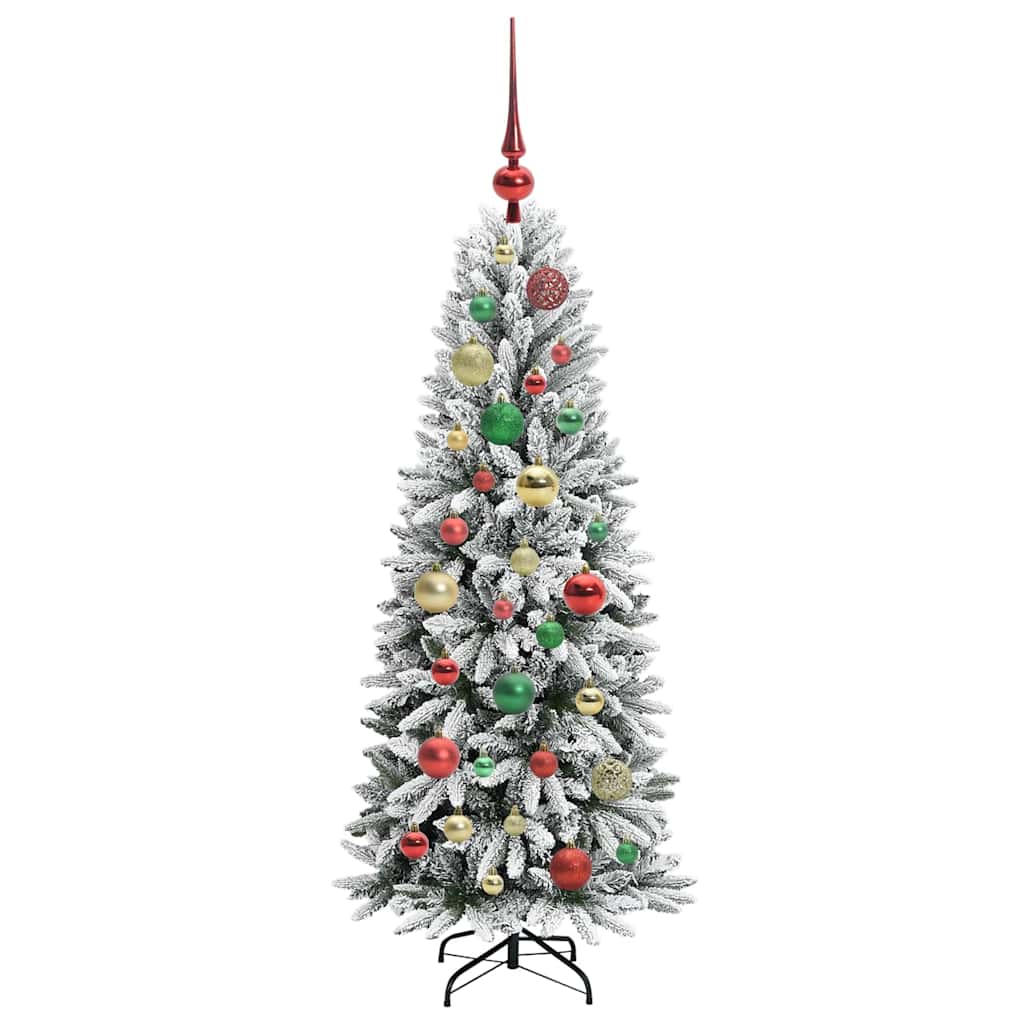 Albero di Natale artificiale con 150 LED Bianco 120 cm