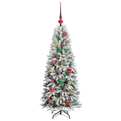 Albero di Natale artificiale con 150 LED Bianco 120 cm