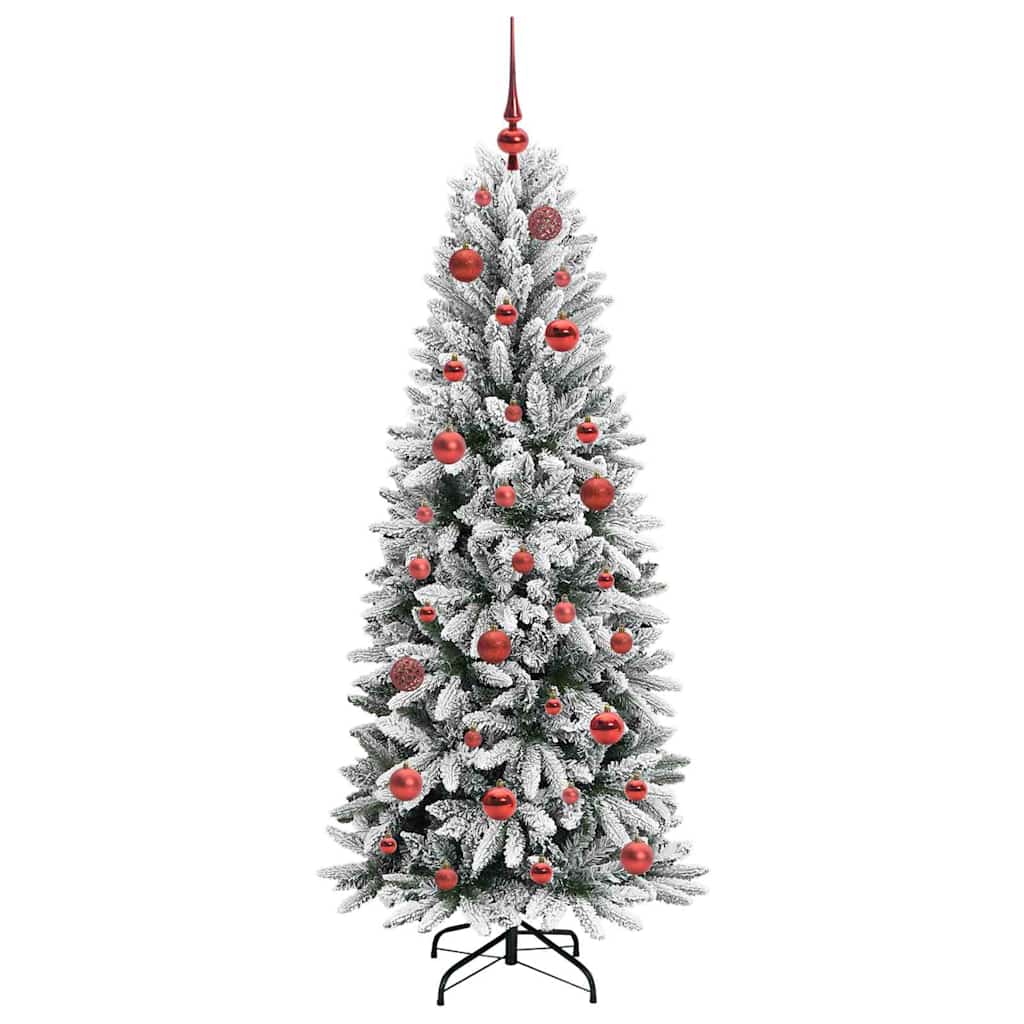 Albero di Natale artificiale con 150 LED Bianco 150 cm