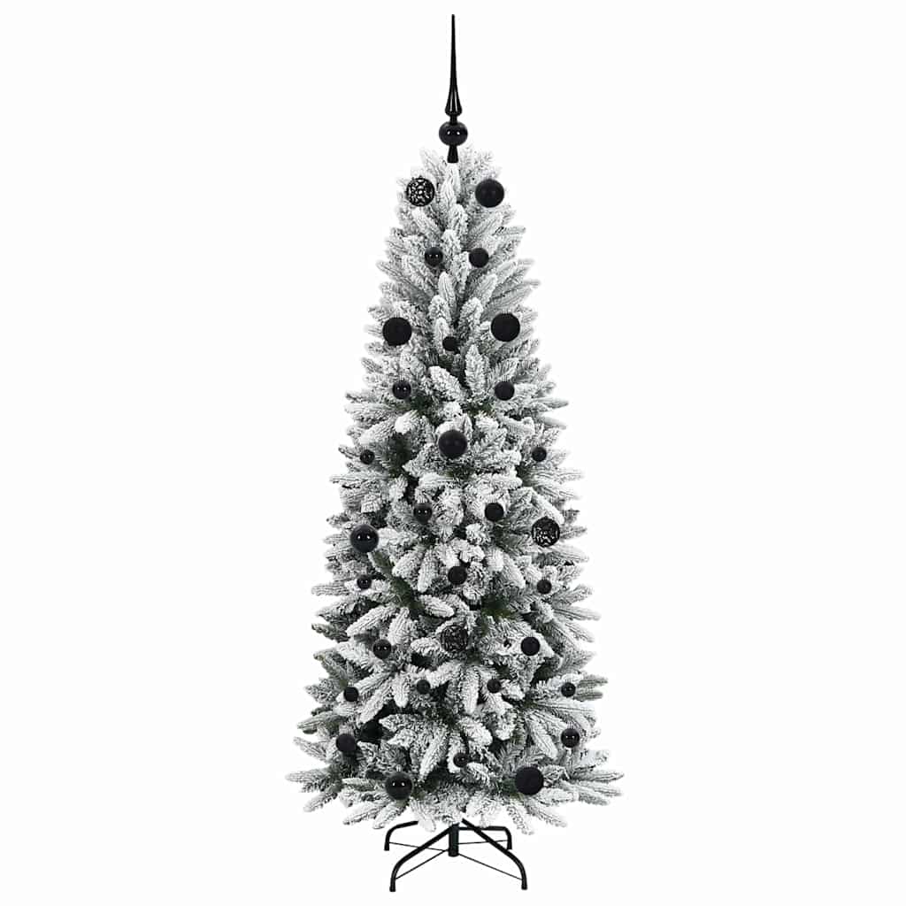 Albero di Natale artificiale con 150 LED Bianco 150 cm
