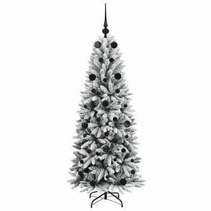 Albero di Natale artificiale con 150 LED Bianco 150 cm