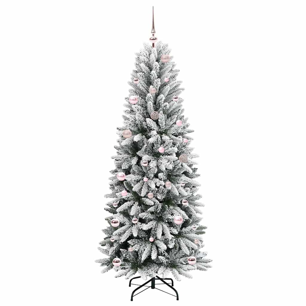Albero di Natale artificiale con 150 LED Bianco 150 cm