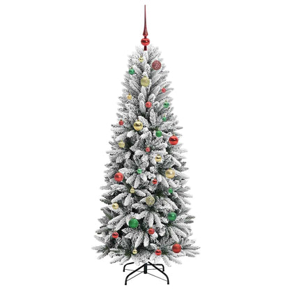 Albero di Natale artificiale con 150 LED Bianco 150 cm