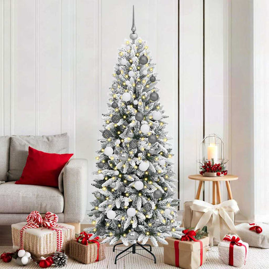 Albero di Natale artificiale Bianco 180 cm
