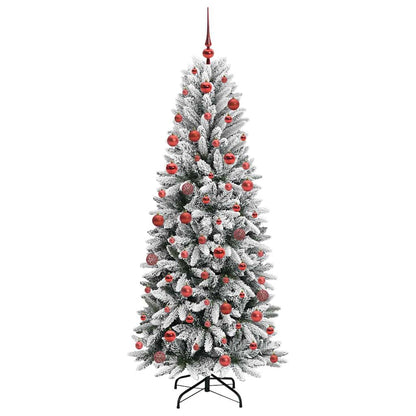 Albero di Natale artificiale con 300 LED Bianco 180 cm