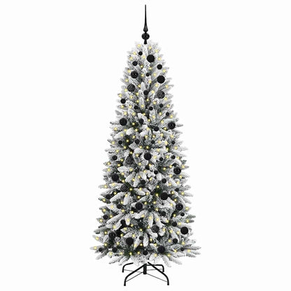 Albero di Natale artificiale con 300 LED Bianco 180 cm