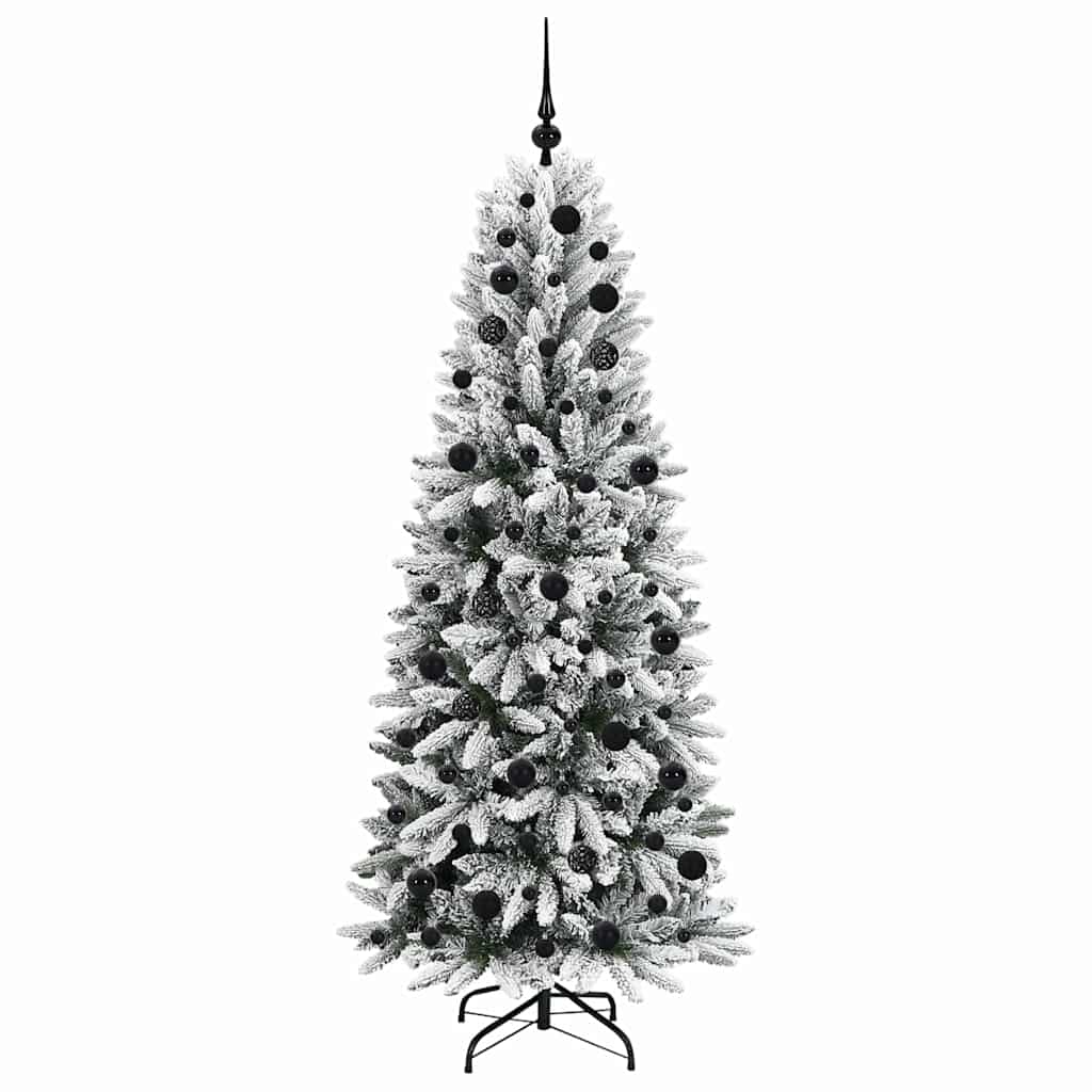 Albero di Natale artificiale con 300 LED Bianco 180 cm