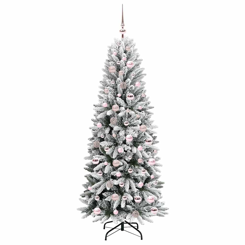 Albero di Natale artificiale con 300 LED Bianco 180 cm