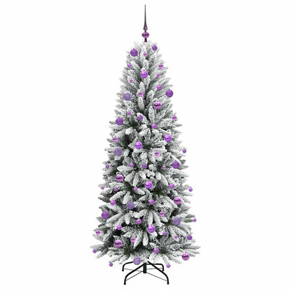 Albero di Natale artificiale con 300 LED Bianco 180 cm