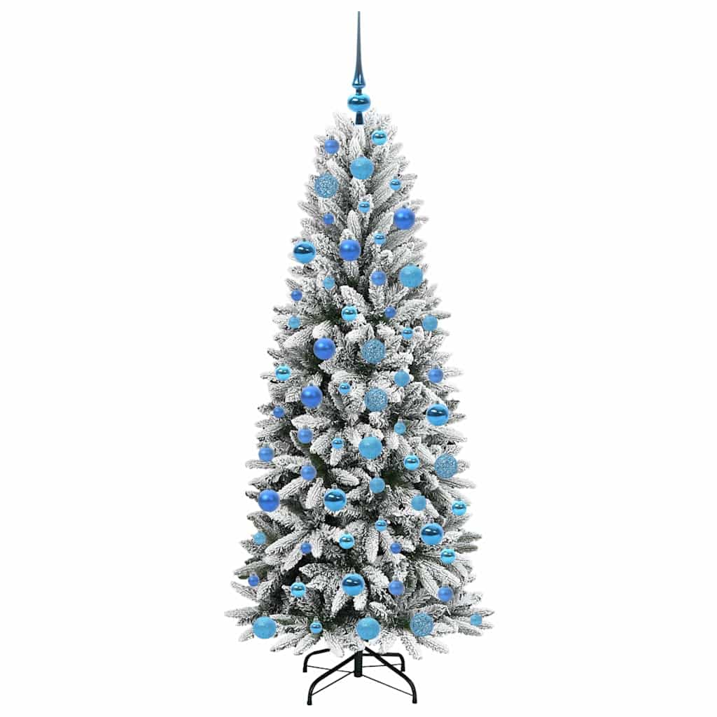 Albero di Natale artificiale con 300 LED Bianco 180 cm