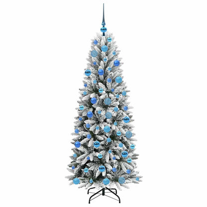 Albero di Natale artificiale con 300 LED Bianco 180 cm