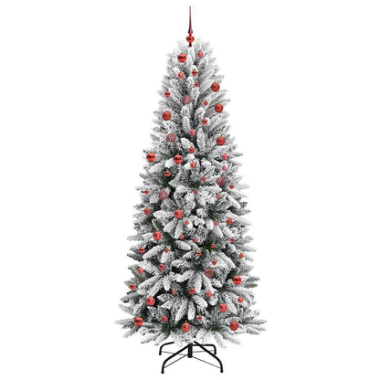 Albero di Natale artificiale con 300 LED Bianco 210 cm