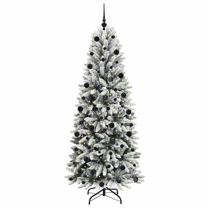 Albero di Natale artificiale con 300 LED Bianco 210 cm
