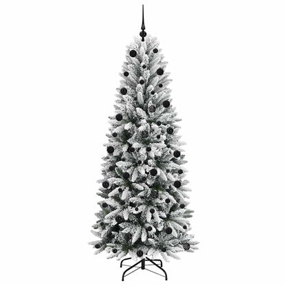 Albero di Natale artificiale con 300 LED Bianco 210 cm