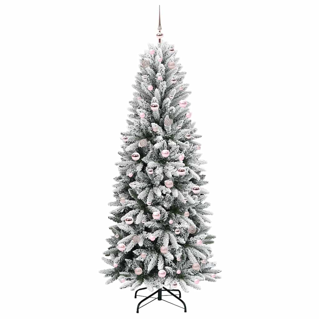Albero di Natale artificiale con 300 LED Bianco 210 cm