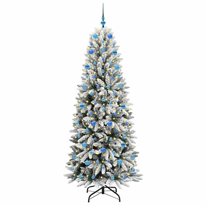 Albero di Natale artificiale con 300 LED Bianco 210 cm