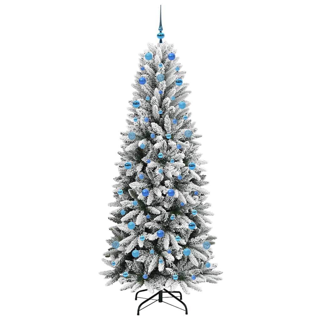 Albero di Natale artificiale con 300 LED Bianco 210 cm