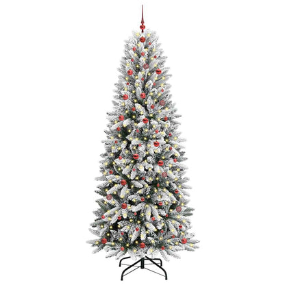 Albero di Natale artificiale con 300 LED Bianco 240 cm