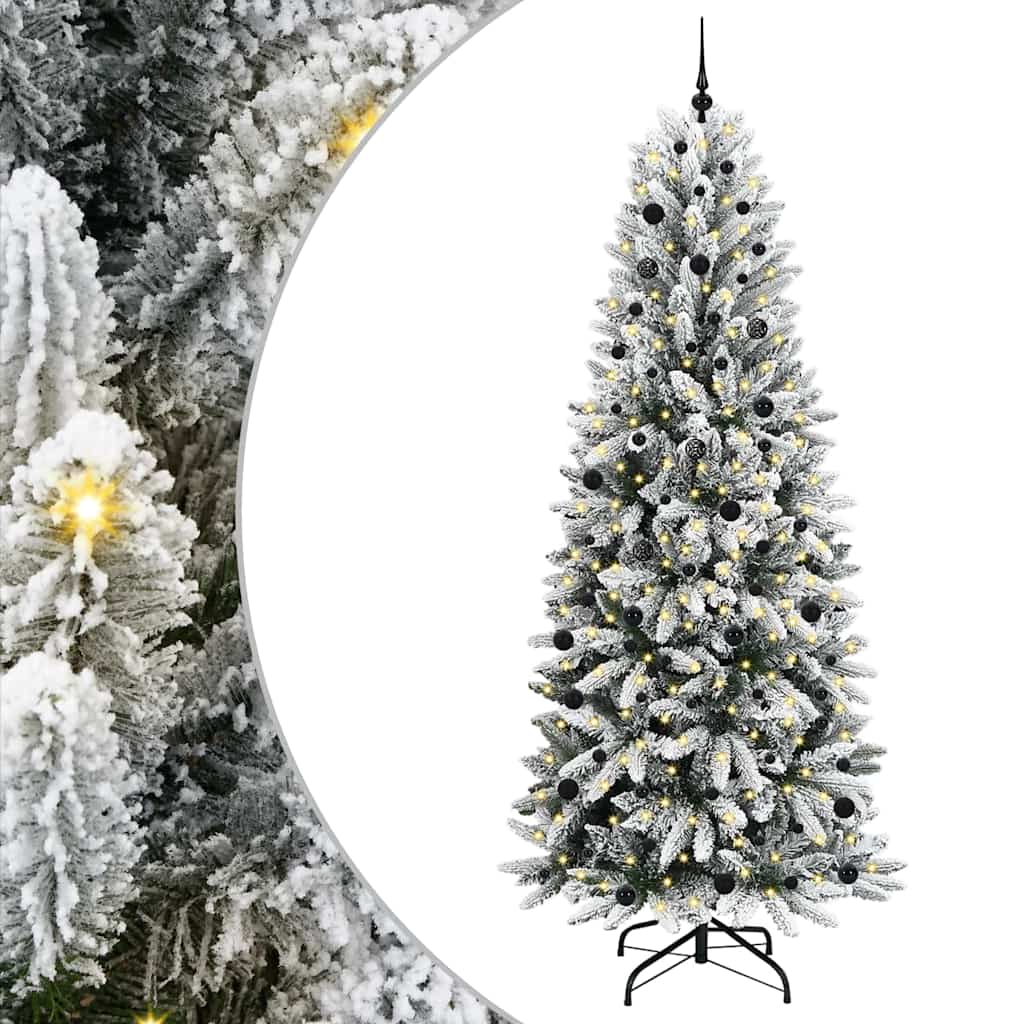 Albero di Natale artificiale con 300 LED Bianco 240 cm
