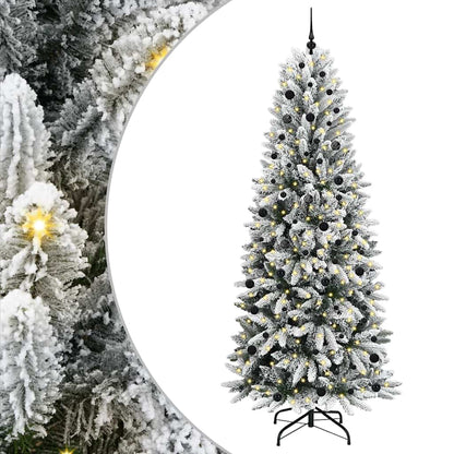 Albero di Natale artificiale con 300 LED Bianco 240 cm