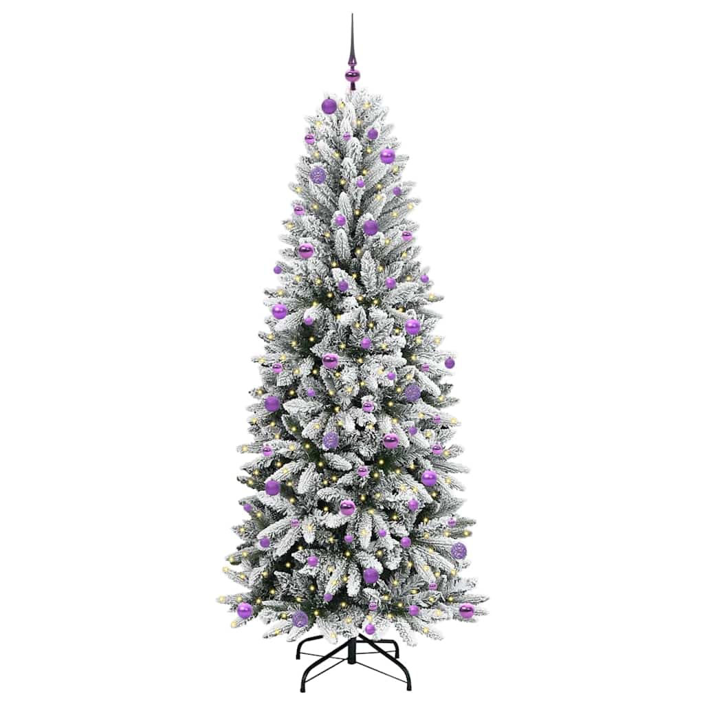 Albero di Natale artificiale con 300 LED Bianco 240 cm