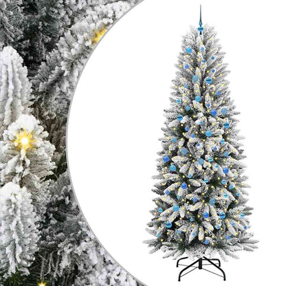 Albero di Natale artificiale con 300 LED Bianco 240 cm