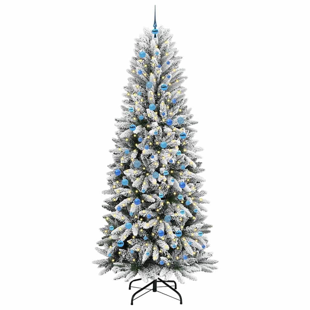 Albero di Natale artificiale con 300 LED Bianco 240 cm
