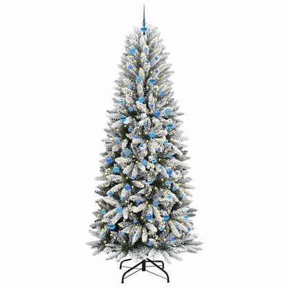 Albero di Natale artificiale con 300 LED Bianco 240 cm
