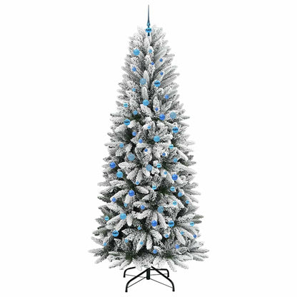 Albero di Natale artificiale con 300 LED Bianco 240 cm