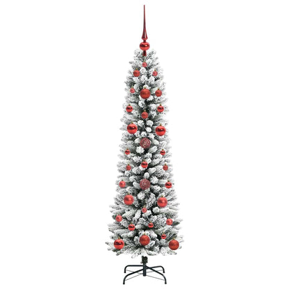 Albero di Natale artificiale con 150 LED Bianco 120 cm