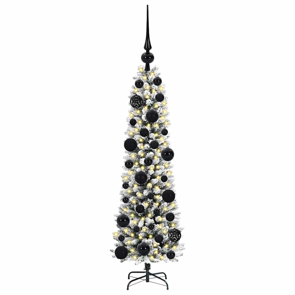 Albero di Natale artificiale con 150 LED Bianco 120 cm