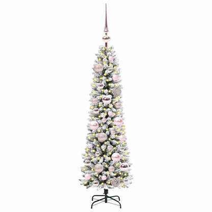 Albero di Natale artificiale con 150 LED Bianco 120 cm