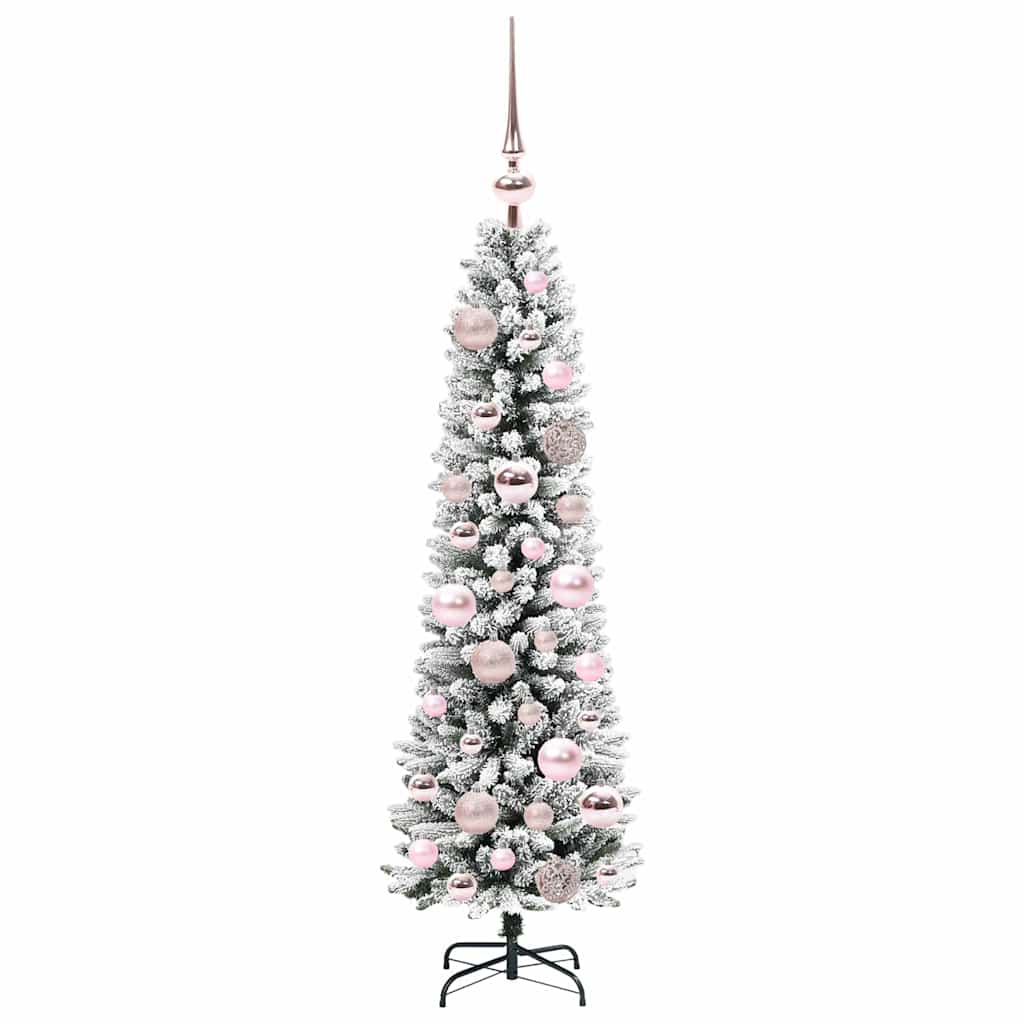 Albero di Natale artificiale con 150 LED Bianco 120 cm