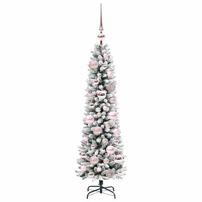 Albero di Natale artificiale con 150 LED Bianco 120 cm
