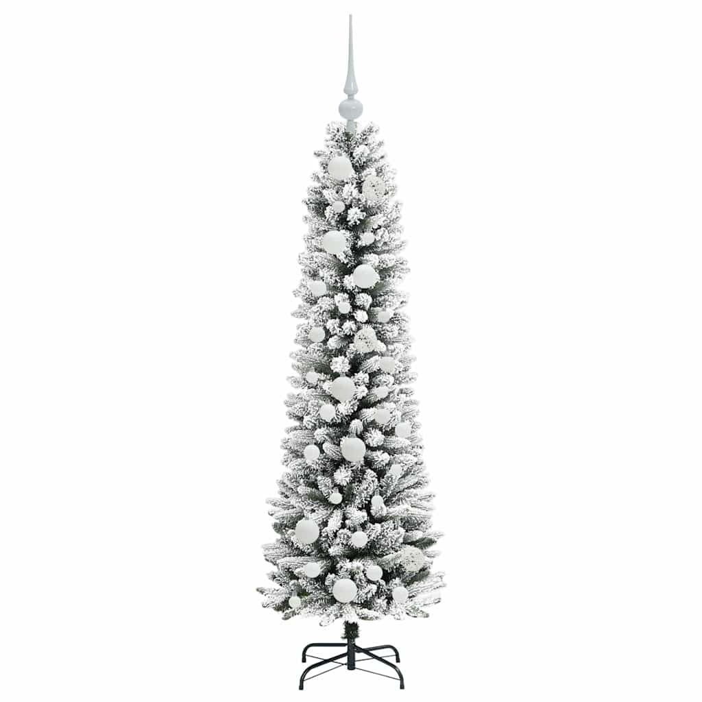 Albero di Natale artificiale con 150 LED Bianco 120 cm