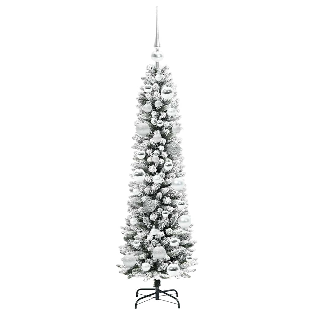 Albero di Natale artificiale con 150 LED Bianco 120 cm