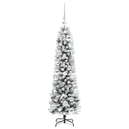 Albero di Natale artificiale con 150 LED Bianco 120 cm