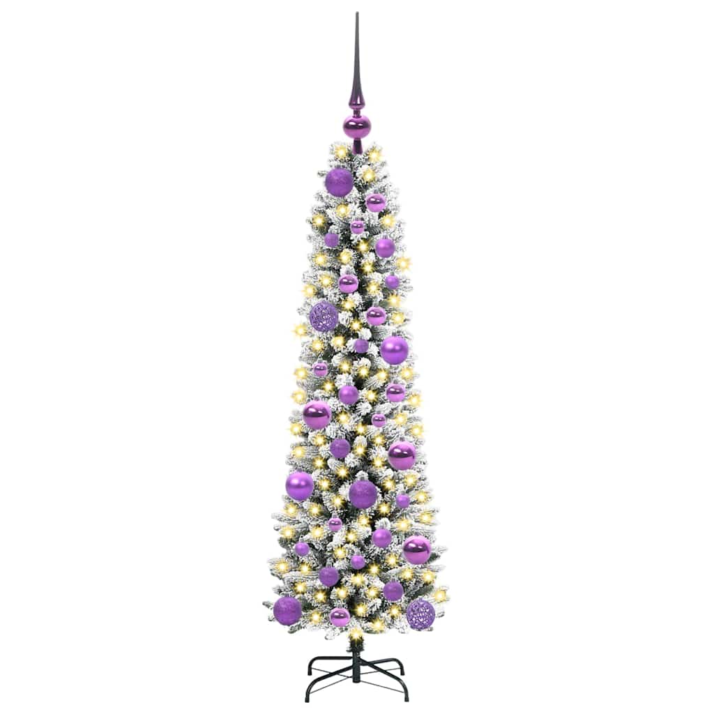 Albero di Natale artificiale con 150 LED Bianco 120 cm