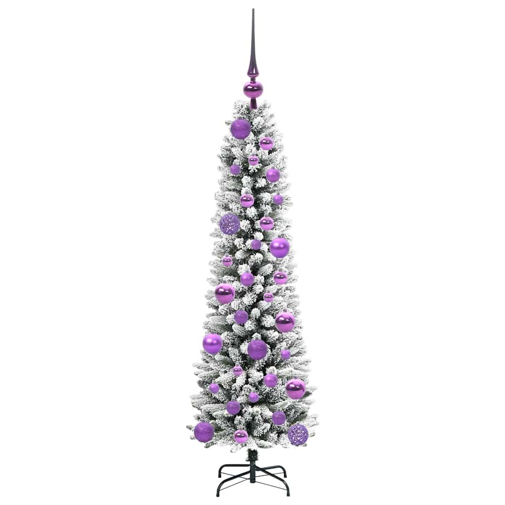 Albero di Natale artificiale con 150 LED Bianco 120 cm